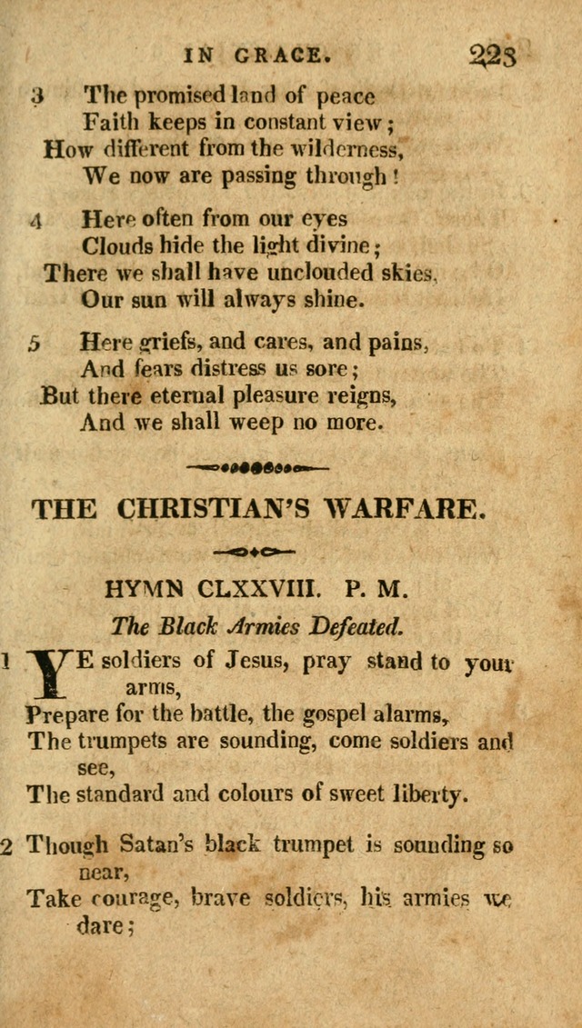 The Latest Collection of Original and Select Hymns and Spiritual Songs page 223