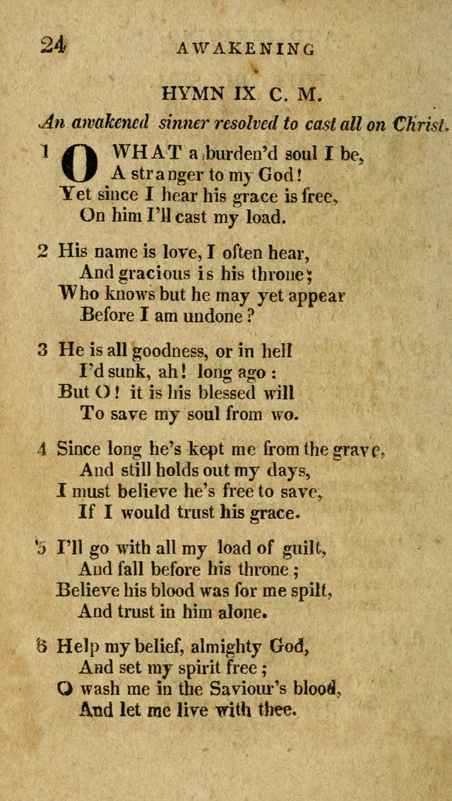 The Latest Collection of Original and Select Hymns and Spiritual Songs page 24