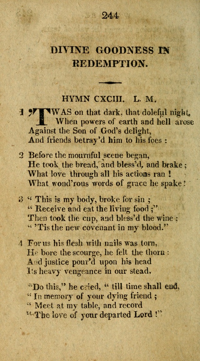 The Latest Collection of Original and Select Hymns and Spiritual Songs page 246