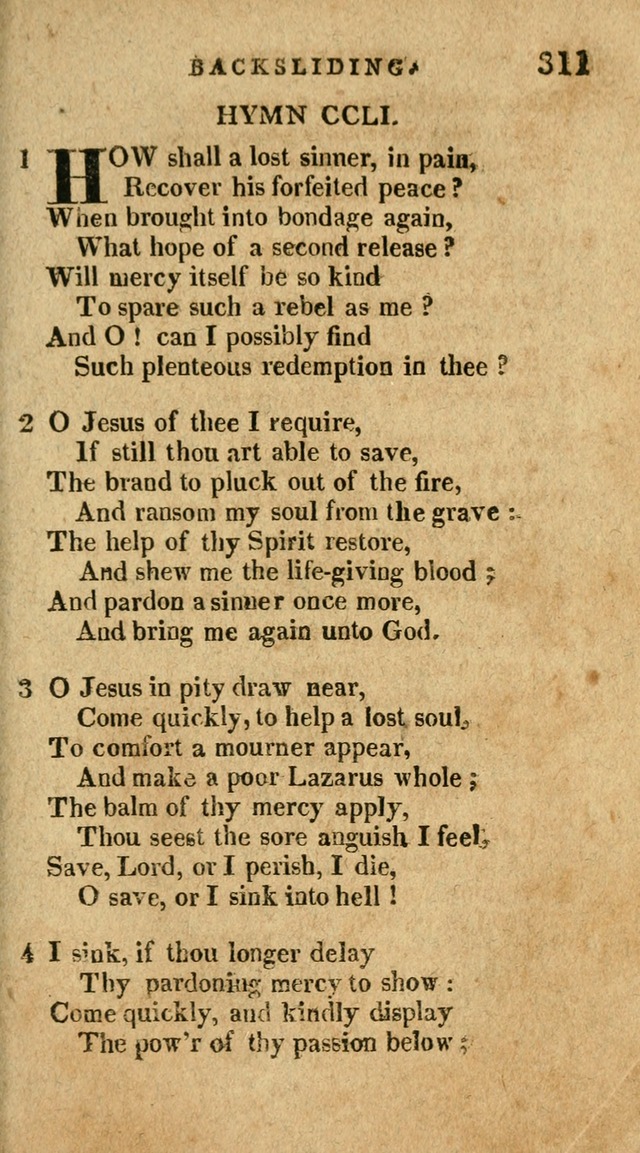 The Latest Collection of Original and Select Hymns and Spiritual Songs page 317