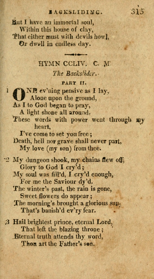 The Latest Collection of Original and Select Hymns and Spiritual Songs page 321