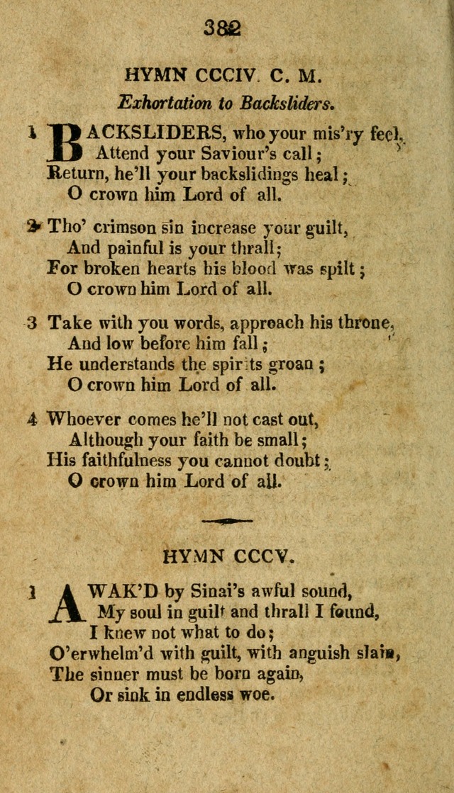 The Latest Collection of Original and Select Hymns and Spiritual Songs page 388