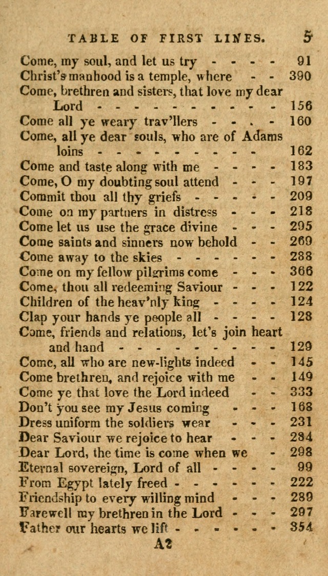 The Latest Collection of Original and Select Hymns and Spiritual Songs page 5