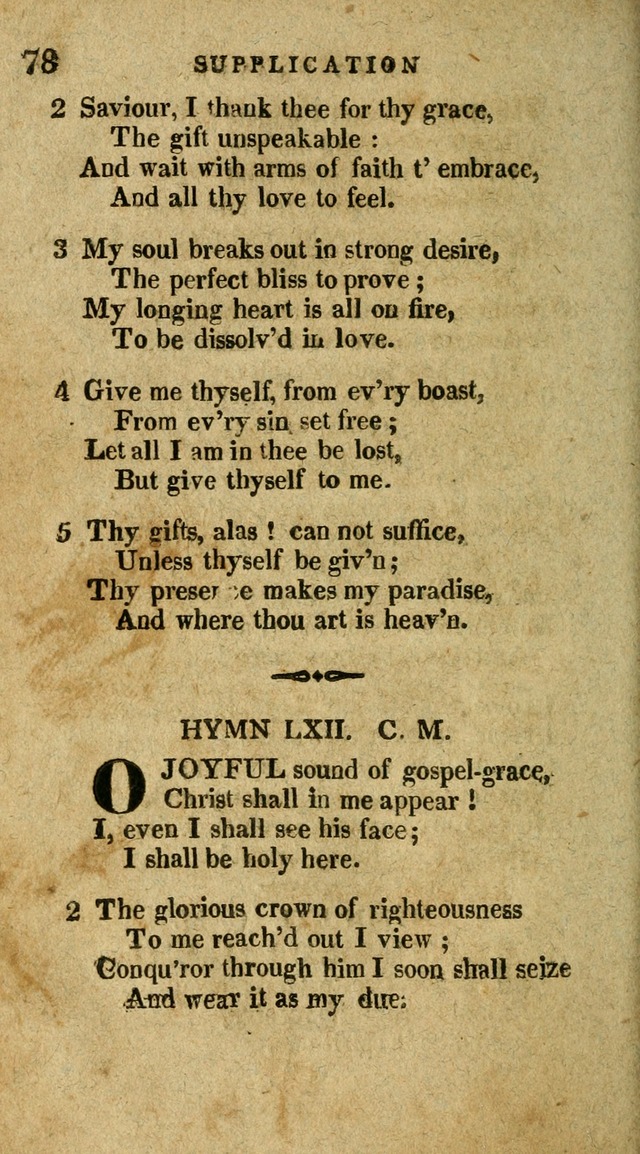 The Latest Collection of Original and Select Hymns and Spiritual Songs page 78