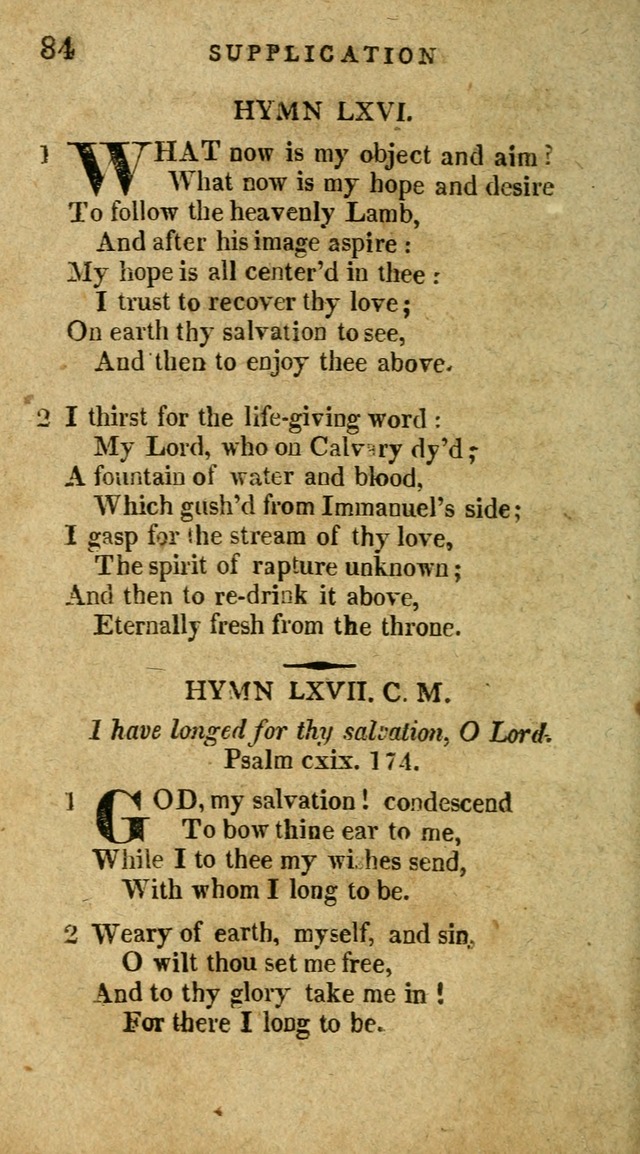 The Latest Collection of Original and Select Hymns and Spiritual Songs page 84