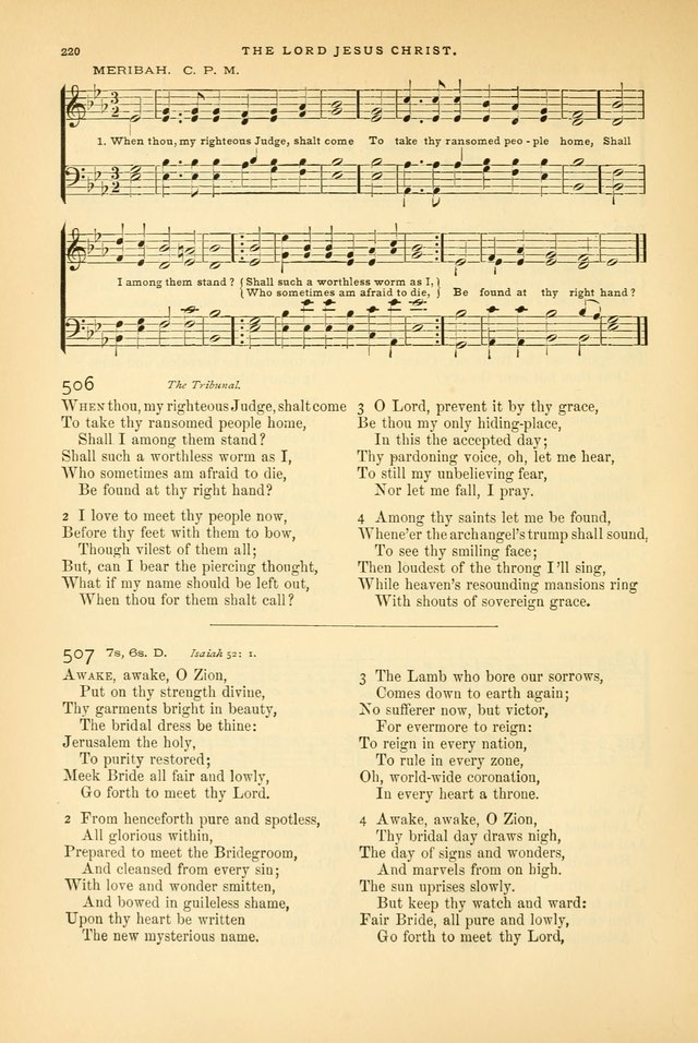 Laudes Domini: a selection of spiritual songs ancient and modern page 220