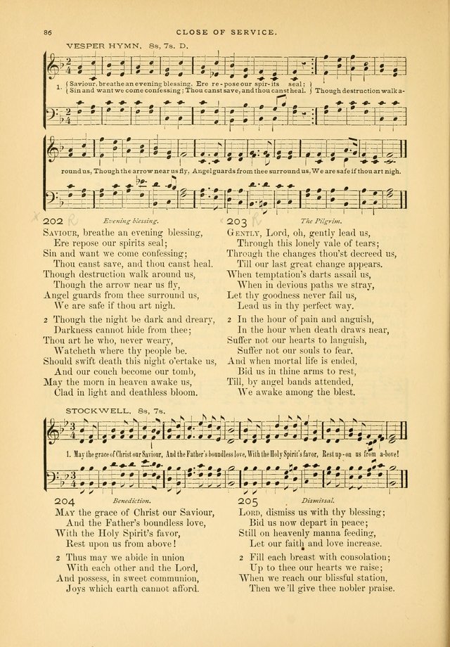 Laudes Domini: a selection of spiritual songs ancient and modern page 86
