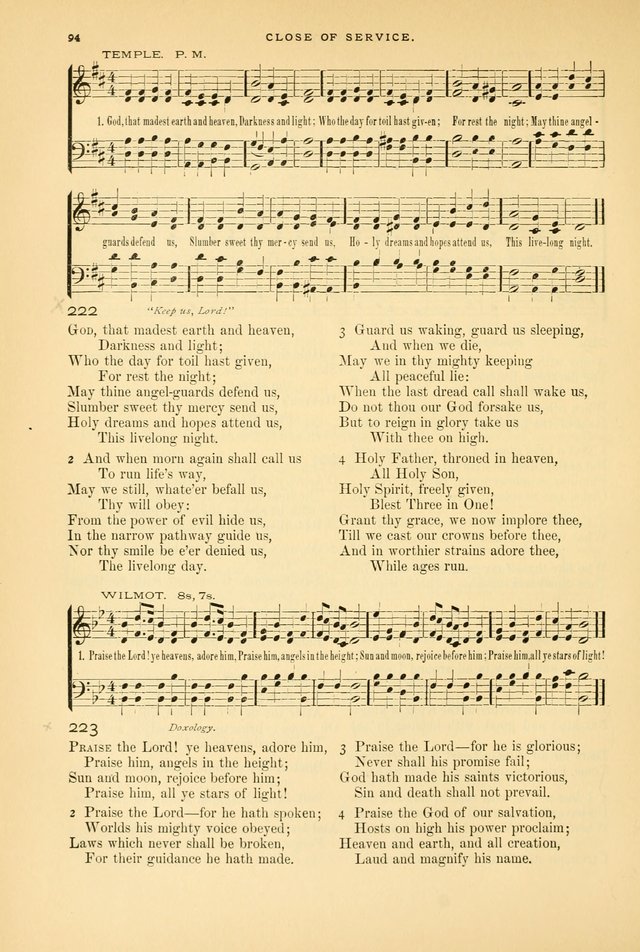 Laudes Domini: a selection of spiritual songs ancient and modern page 94