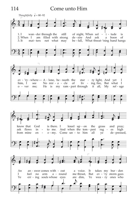 Hymns of the Church of Jesus Christ of Latter-day Saints page 122