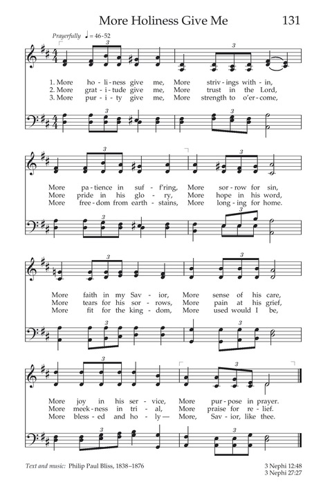 Hymns of the Church of Jesus Christ of Latter-day Saints page 139