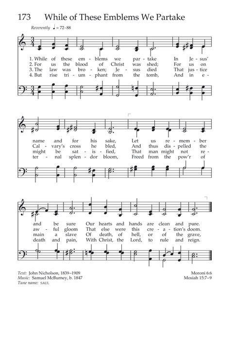 Hymns of the Church of Jesus Christ of Latter-day Saints page 180