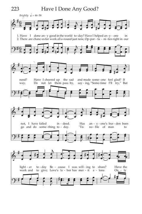 Hymns of the Church of Jesus Christ of Latter-day Saints page 230