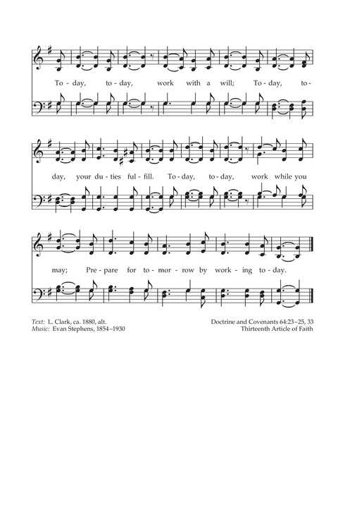 Hymns of the Church of Jesus Christ of Latter-day Saints page 239