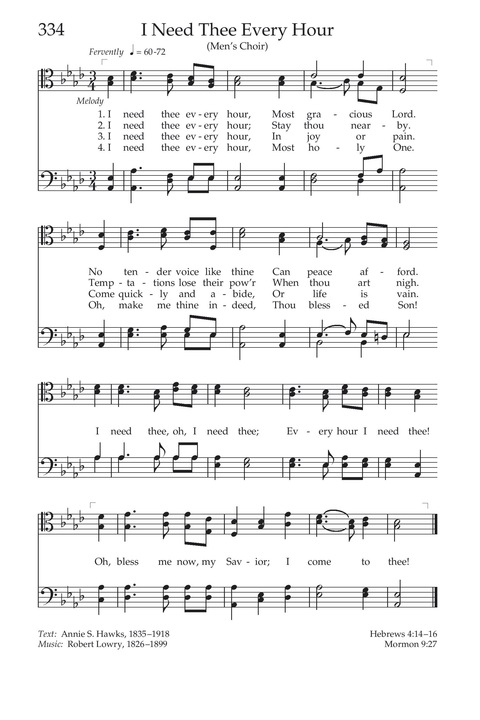 Hymns of the Church of Jesus Christ of Latter-day Saints page 362