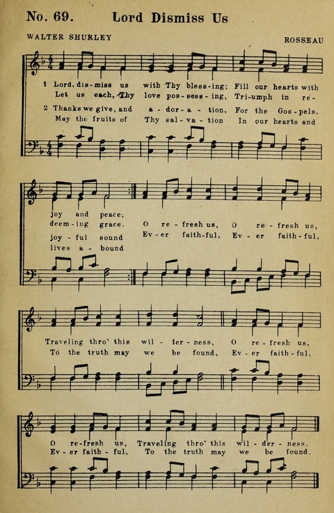 Latter-Day Saints Congregational Hymns page 69
