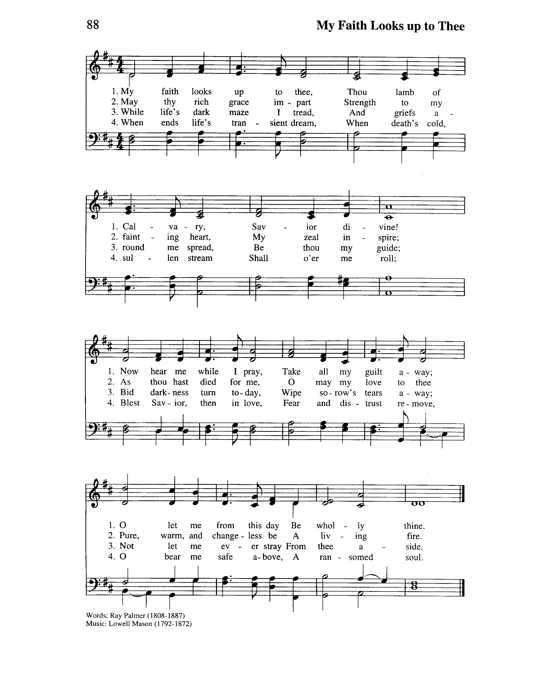 Page Scan from Hymnary.org.