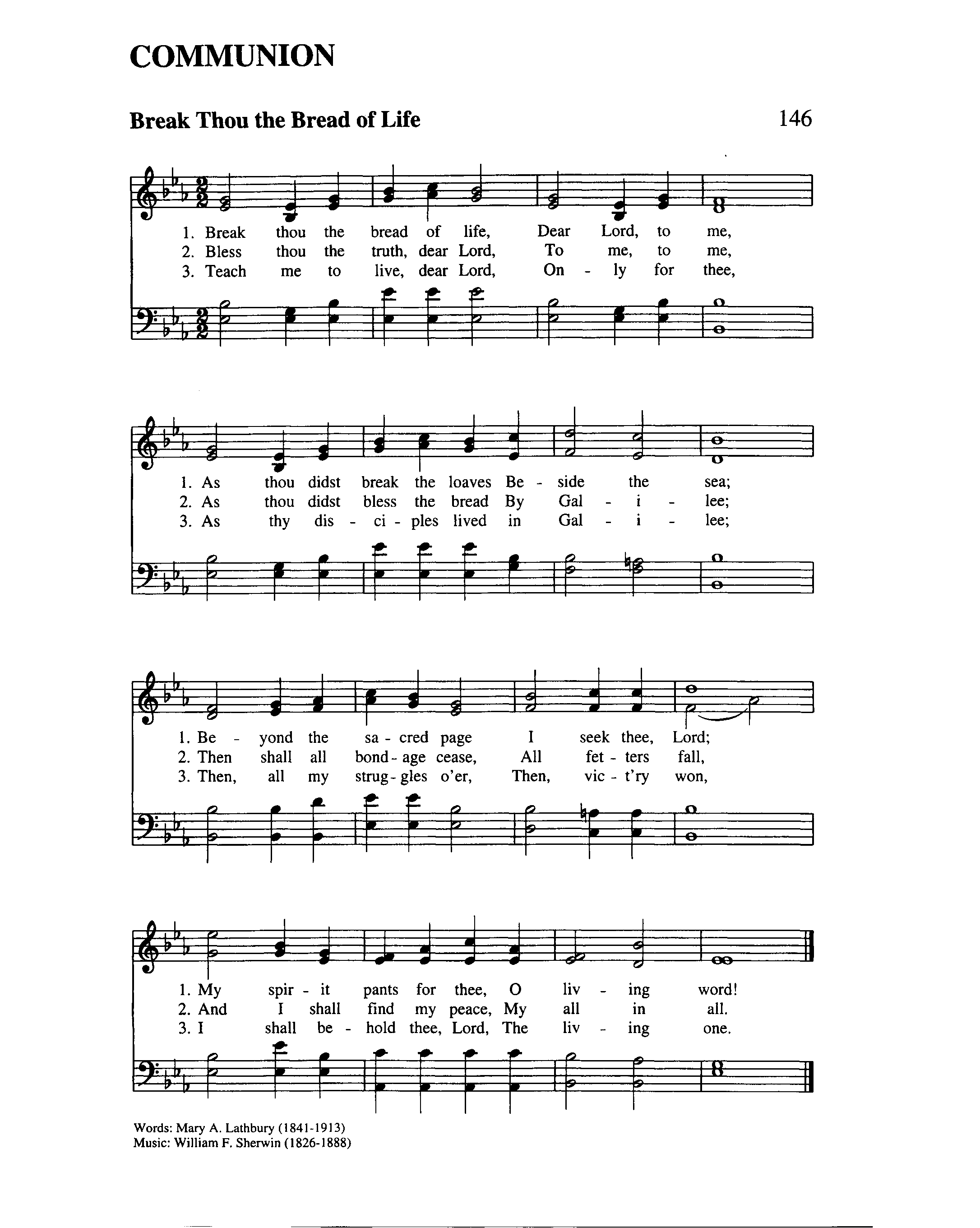 Page Scan from Hymnary.org.