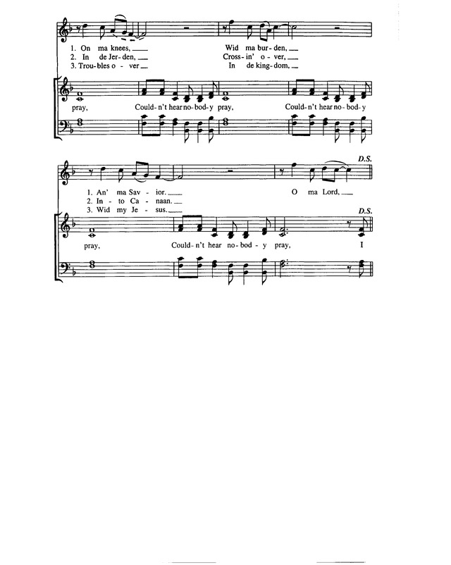 Lift Every Voice and Sing II: an African American hymnal page 216