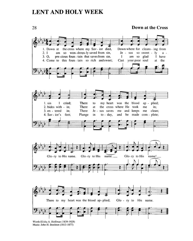 Lift Every Voice and Sing II: an African American hymnal page 37