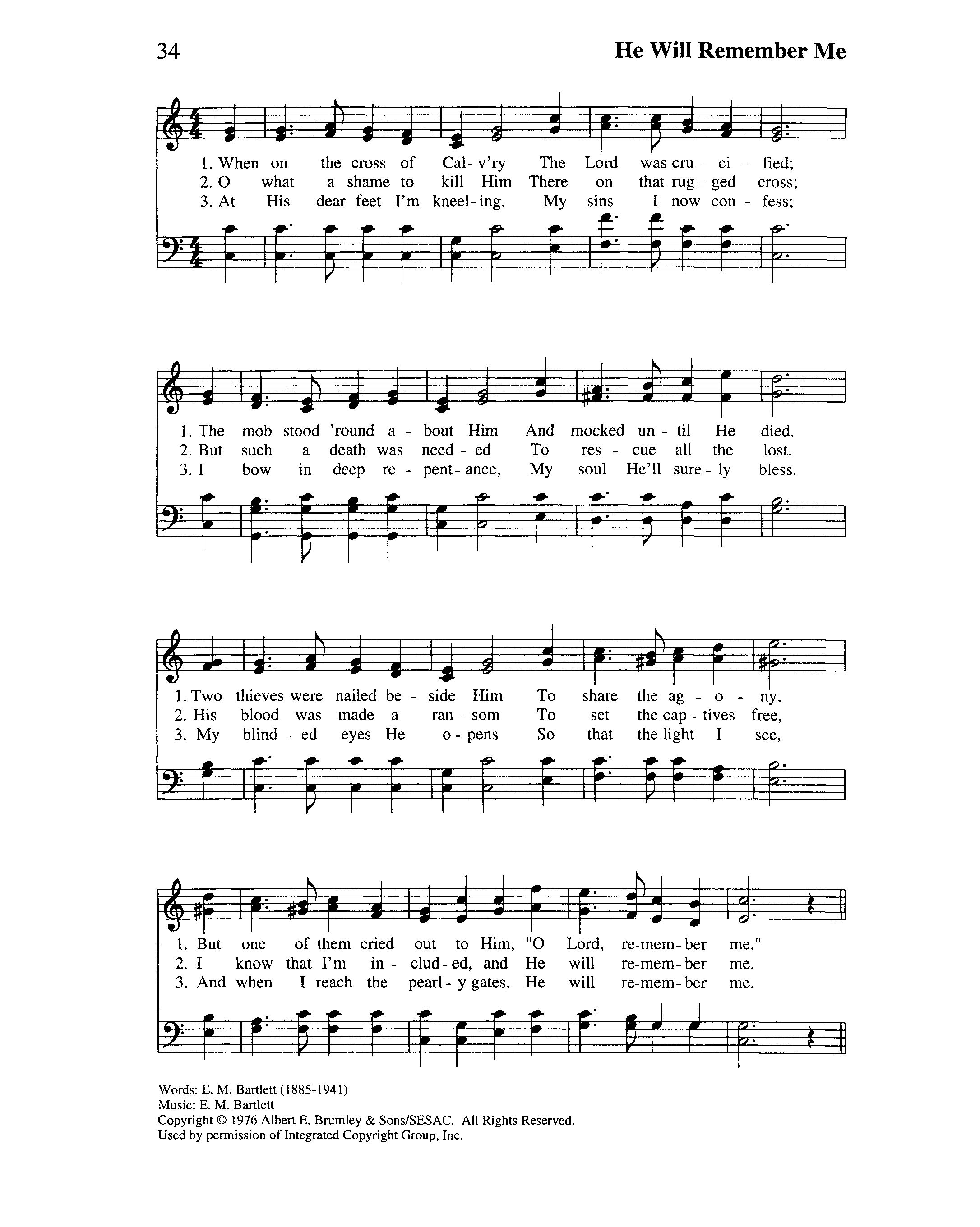 Page Scan from Hymnary.org.