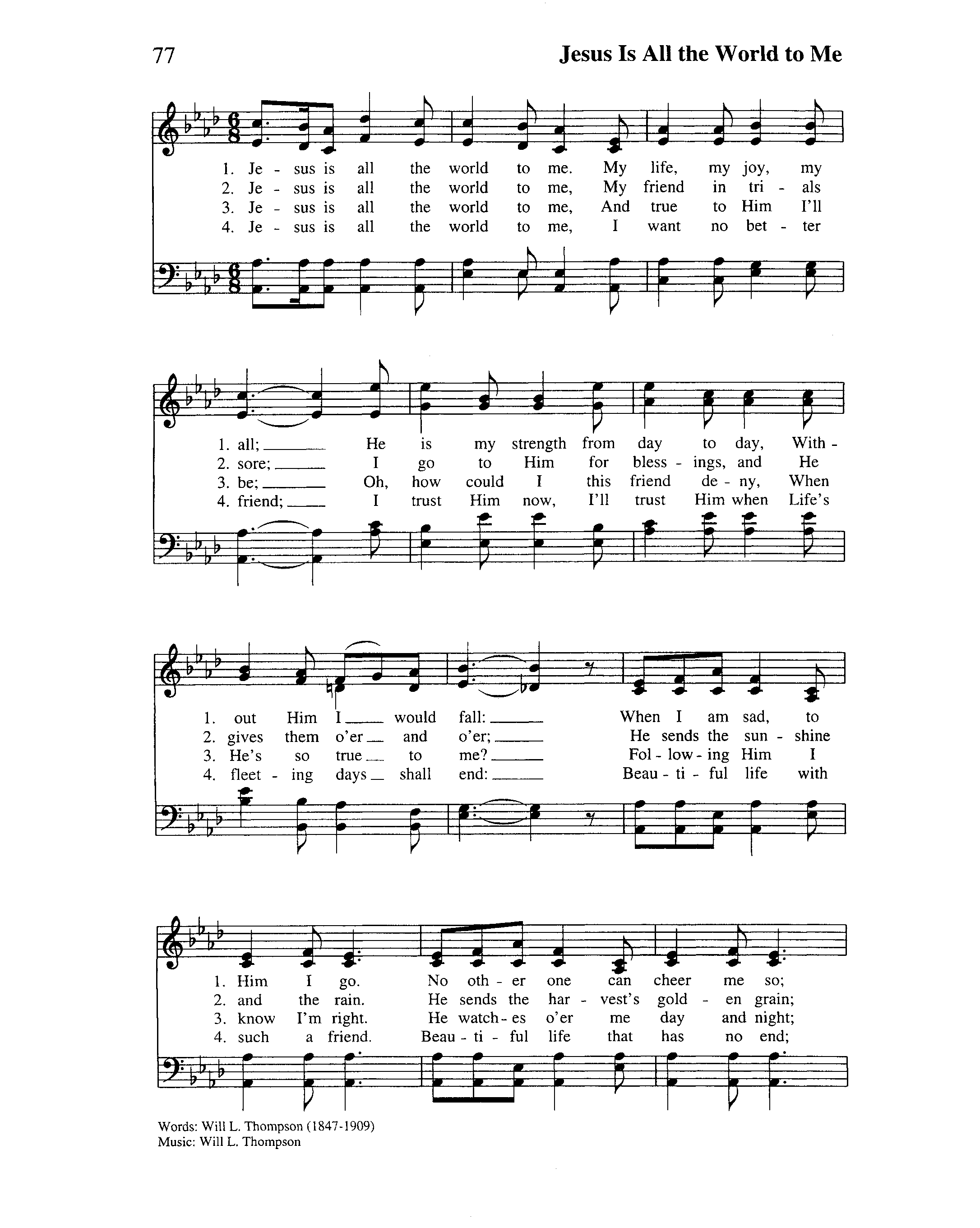 Page Scan from Hymnary.org.