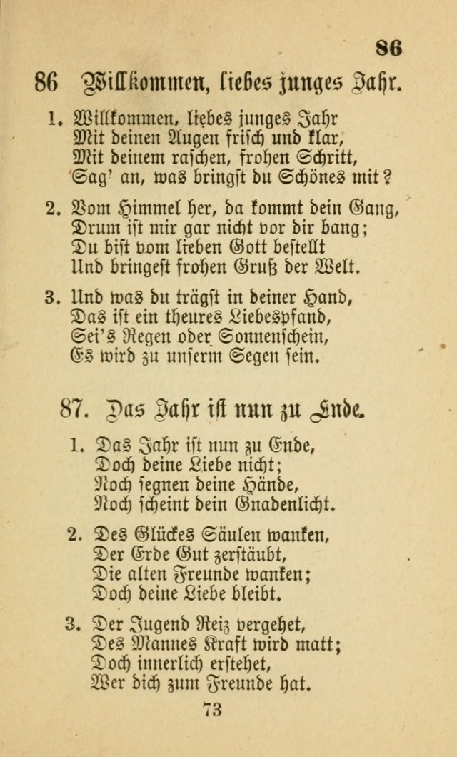 Liederbuch für Sonntagsschulen page 100