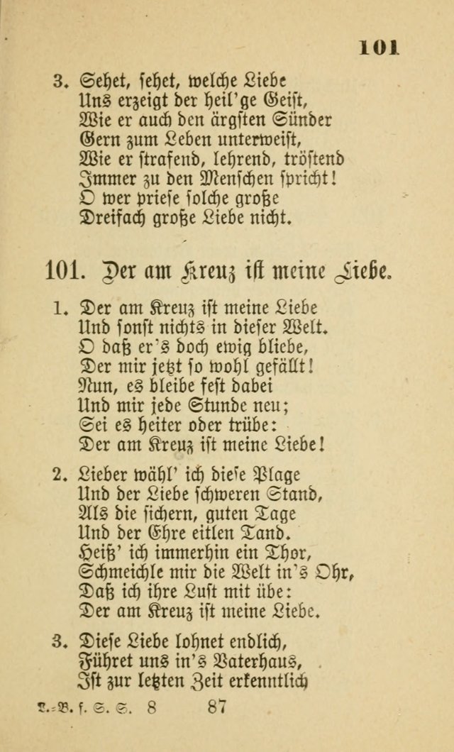 Liederbuch für Sonntagsschulen page 114