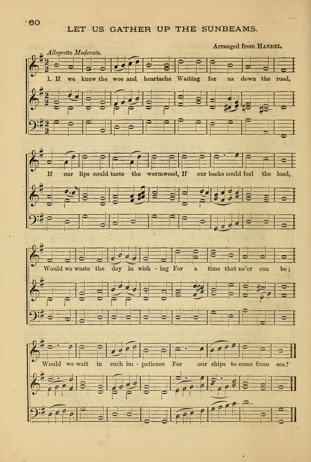 The Lyceum Guide: a collection of songs, hymns, and chants; lessons, readings, and recitations; marches and calisthenics. (With illustrations.) together with programmes and exercises ... page 50