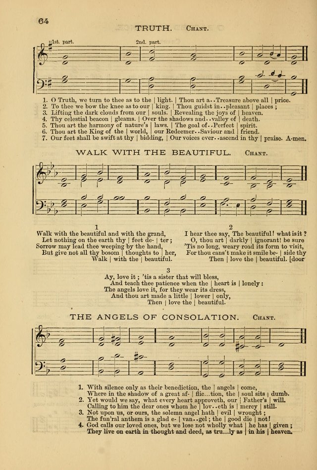 The Lyceum Guide: a collection of songs, hymns, and chants; lessons, readings, and recitations; marches and calisthenics. (With illustrations.) together with programmes and exercises ... page 54