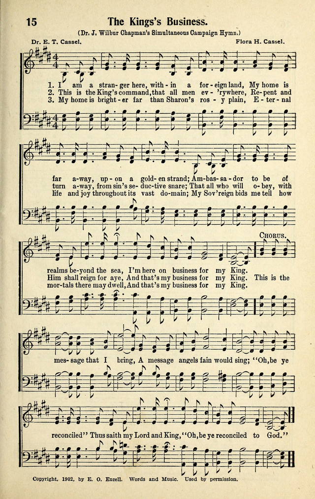 Living Gospel Songs and Choruses page 15