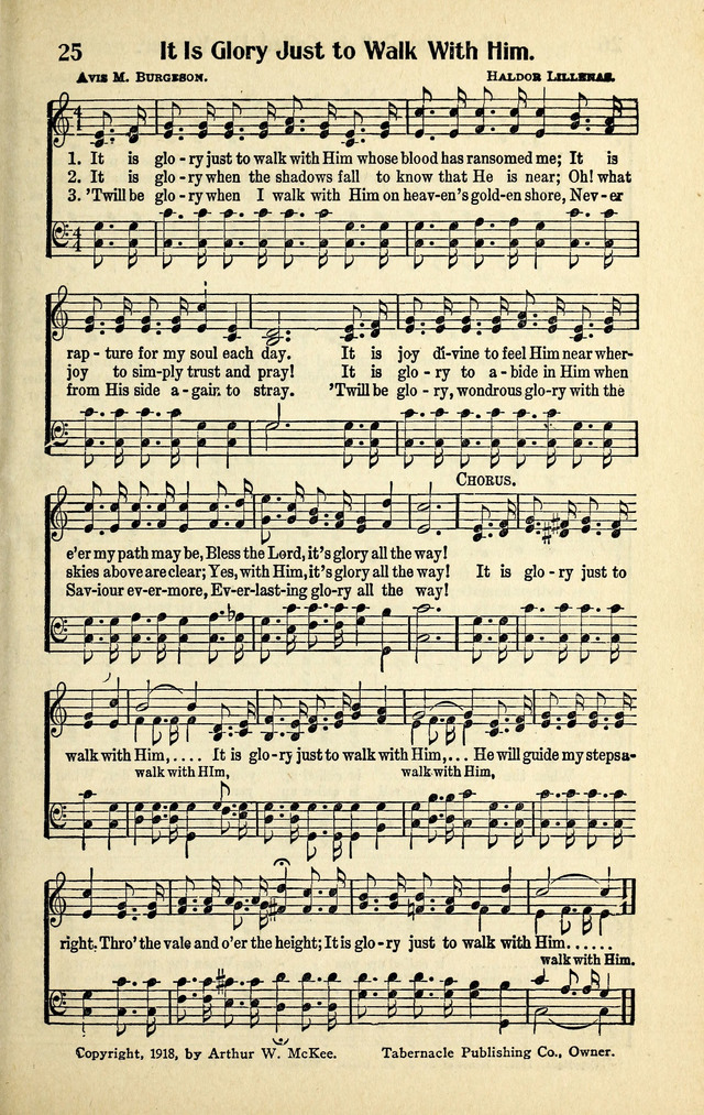 Living Gospel Songs and Choruses page 25