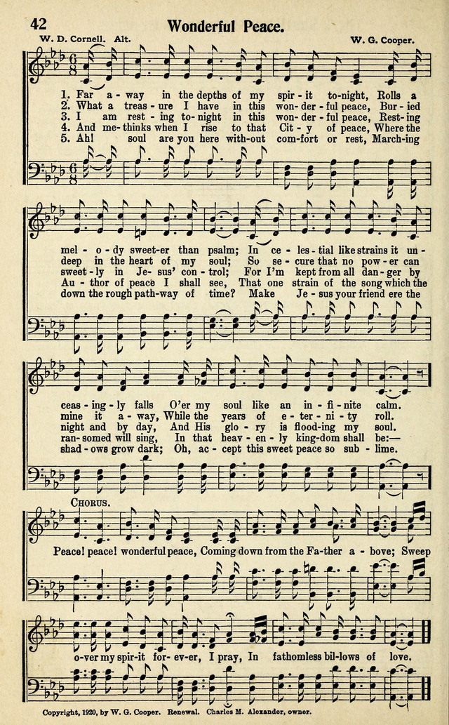 Living Gospel Songs and Choruses page 42