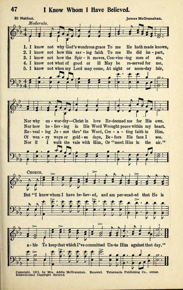 Living Gospel Songs and Choruses page 47