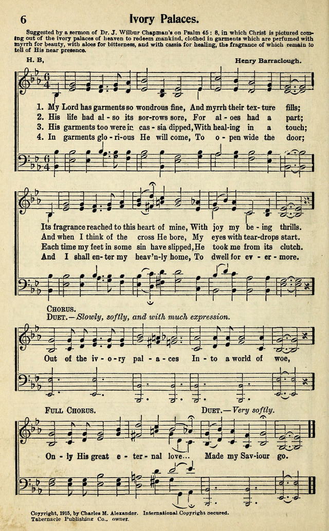Living Gospel Songs and Choruses page 6