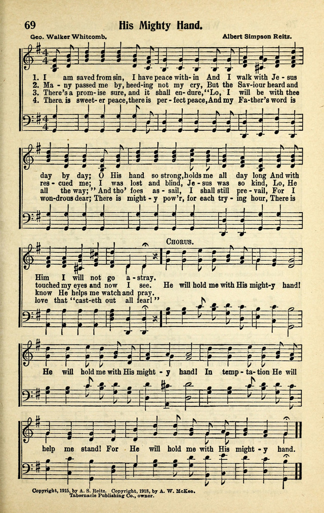 Living Gospel Songs and Choruses page 69