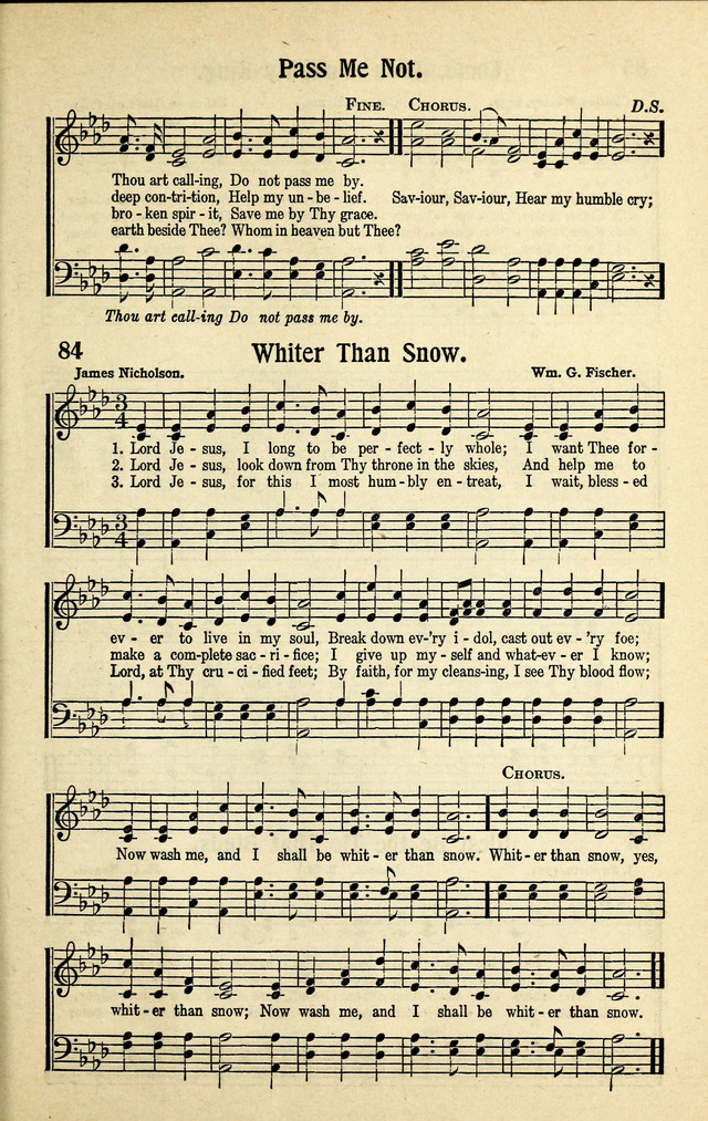 Living Gospel Songs and Choruses 84. Lord Jesus, I long to be perfectly