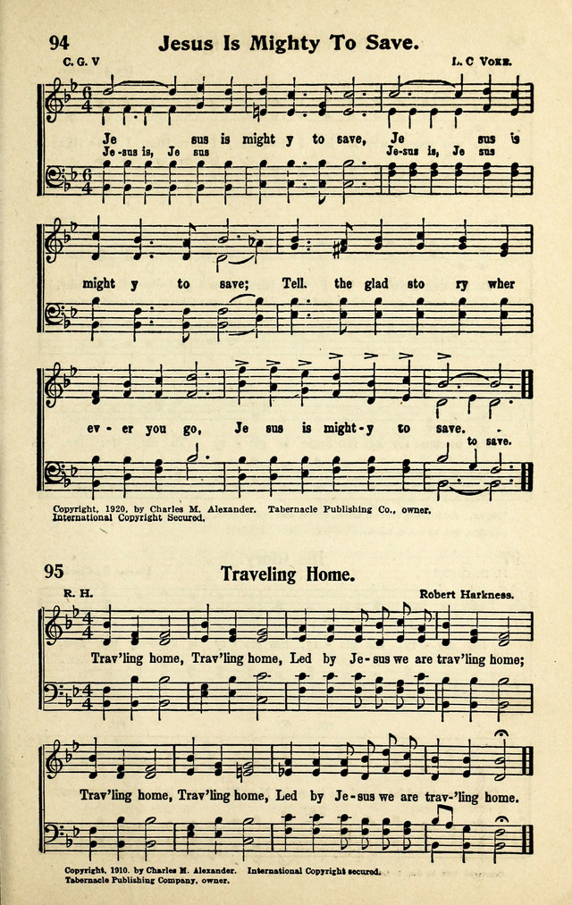 Living Gospel Songs and Choruses page 91