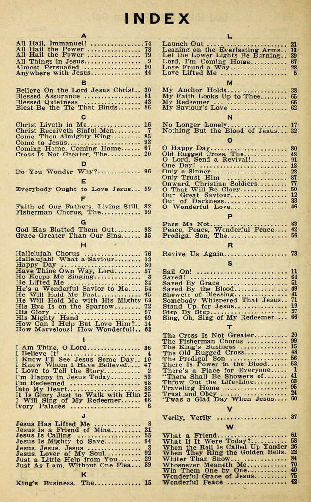 Living Gospel Songs and Choruses page 94