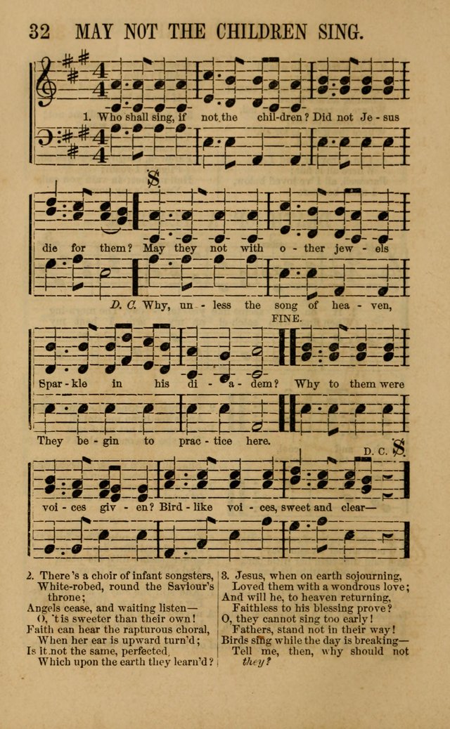 Linden Harp: a rare collection of popular melodies adapted to sacred and moral songs, original and selected. Illustrated. Also a manual of... page 32