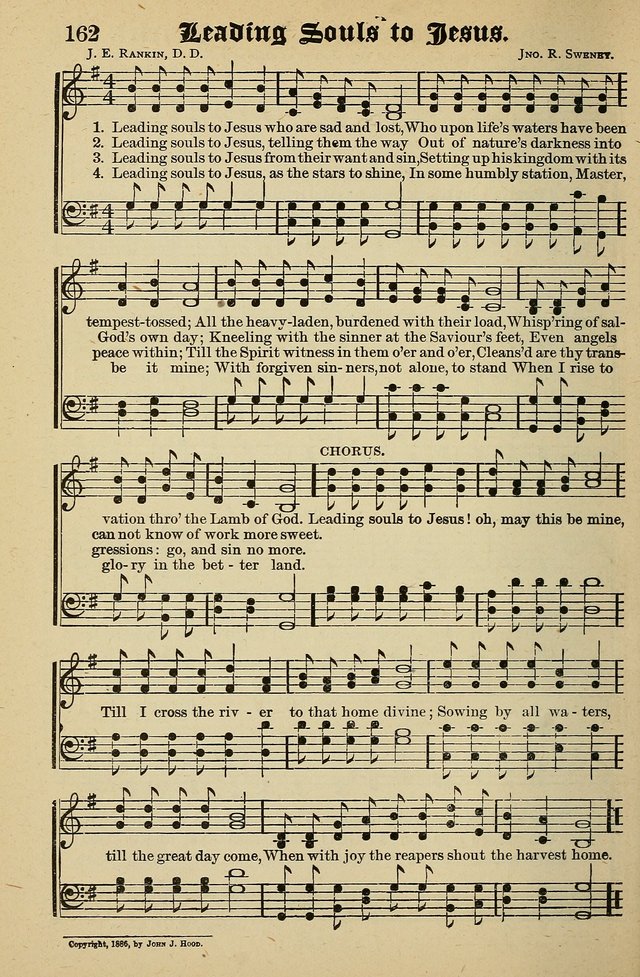 Living Hymns: for use in the Sabbath School, Christian Endeavor Meetings, the church & home page 162
