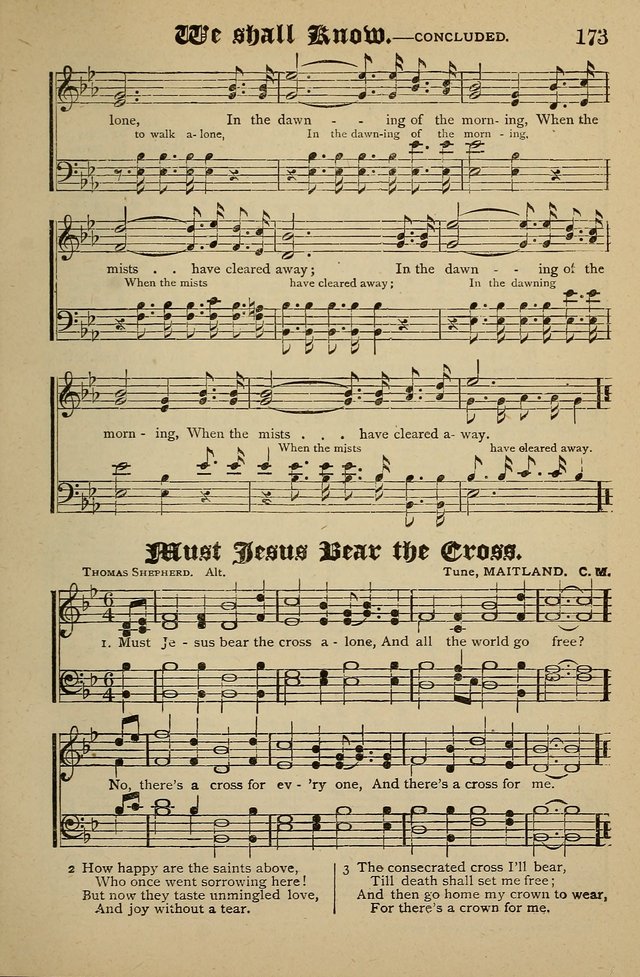 Living Hymns: for use in the Sabbath School, Christian Endeavor Meetings, the church & home page 173