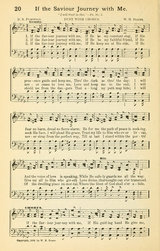 Lasting Hymns: a collection of songs specially designed for every department of worship and suitable for all services of the churches page 20