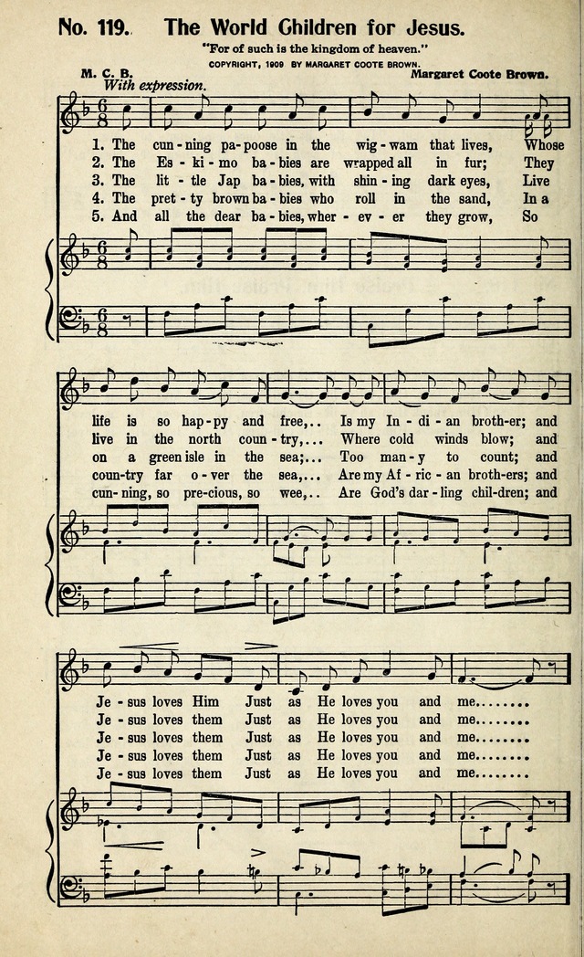 Living Hymns: the small hymnal: a book of worship and praise for the developing life page 106