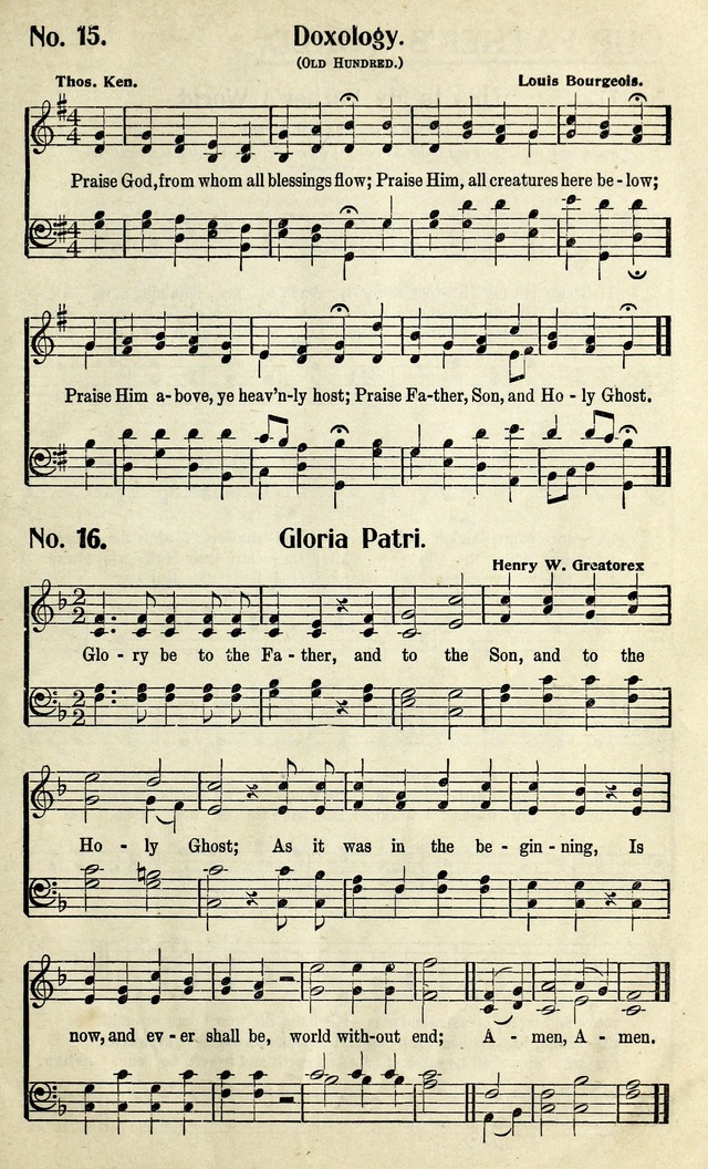 Living Hymns: the small hymnal: a book of worship and praise for the developing life page 17