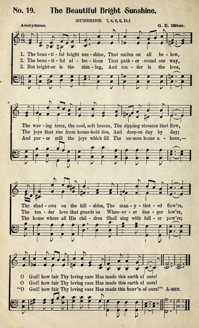 Living Hymns: the small hymnal: a book of worship and praise for the developing life page 20