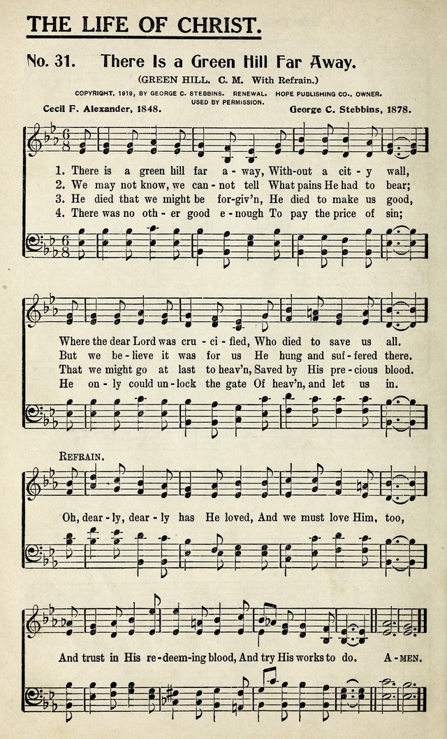 Living Hymns: the small hymnal: a book of worship and praise for the developing life page 30