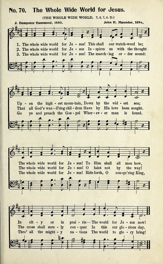 Living Hymns: the small hymnal: a book of worship and praise for the developing life page 63