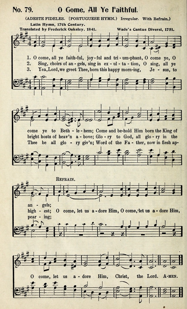 Living Hymns: the small hymnal: a book of worship and praise for the developing life page 72