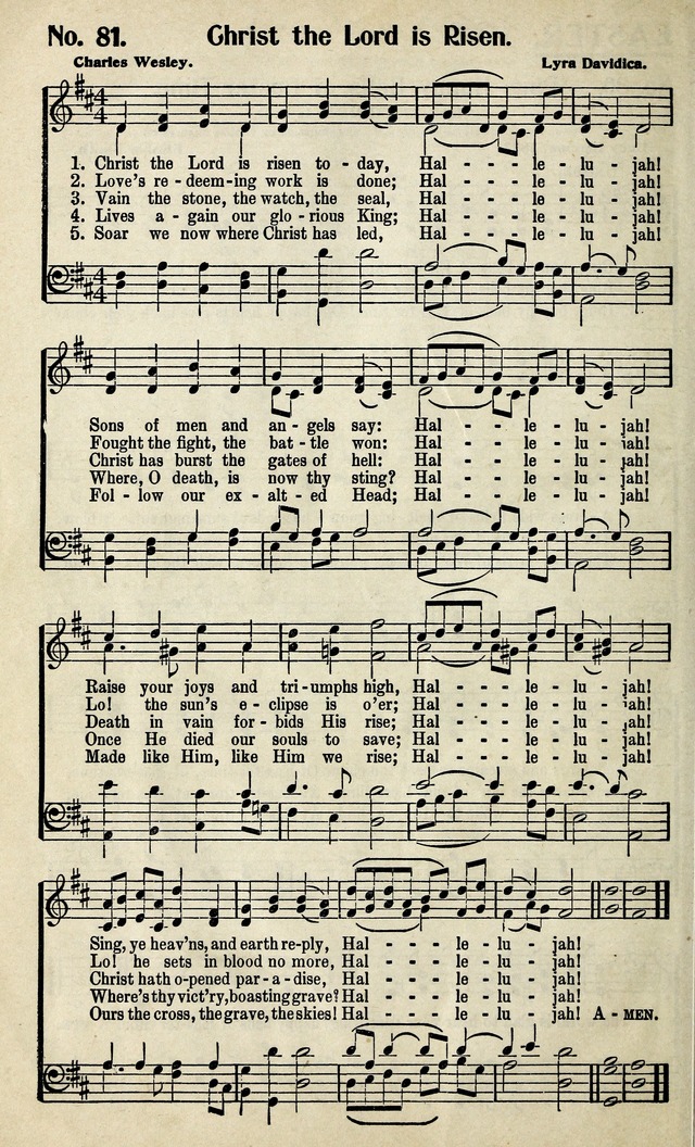Living Hymns: the small hymnal: a book of worship and praise for the developing life page 74