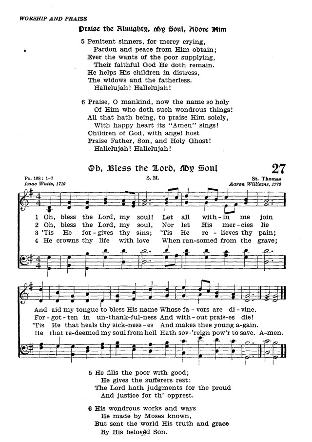 The Lutheran Hymnal page 199